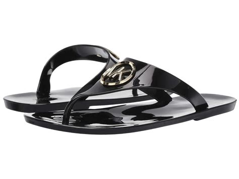 michael kors flip flops india|michael kors jelly flip flops.